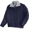 Custom Port Authority Competitor Jacket. True Navy Blue/Gray Heather