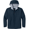 Custom Port Authority Team Jacket. Bright Navy Blue/Light Oxford Gray