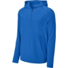 Custom Sport-Tek Repeat 1/2-Zip Long Sleeve Hooded Jacket True Royal Blue