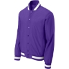 Custom Sport-Tek Insulated Varsity Jacket Purple