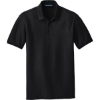 Custom Port Authority Core Classic Pique Polo. Deep Black