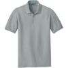 Custom Port Authority Core Classic Pique Polo. Gusty Grey