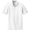 Custom Port Authority Core Classic Pique Polo. White