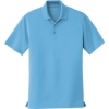 Custom Port Authority Dry Zone UV Micro-Mesh Polo. Carolina Blue