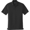 Custom Port Authority Dry Zone UV Micro-Mesh Polo. Deep Black