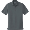 Custom Port Authority Dry Zone UV Micro-Mesh Polo. Graphite Gray