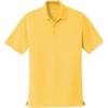 Custom Port Authority Dry Zone UV Micro-Mesh Polo. Sunburst Yellow