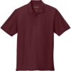 Custom Port Authority Wearever Signature Pique Polo Burgundy Red