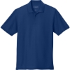Custom Port Authority Wearever Signature Pique Polo Royal Blue