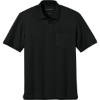 Custom Port Authority Wearever Signature Pique Pocket Polo Deep Black