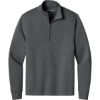 Custom Port Authority Wearever Signature Double Pique 1/4-Zip StormGrey