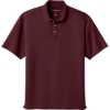 Custom Port Authority Wearever Performance Pique Polo Burgundy Red