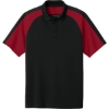 Custom Port Authority Wearever Performance Pique Colorblock Polo DpBk/RichR