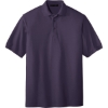 Custom Port Authority Extended Size Silk Touch Polo Eggplant