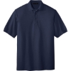 Custom Port Authority Extended Size Silk Touch Polo Navy Blue
