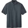 Custom Port Authority Extended Size Silk Touch Polo Steel Grey