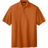 Custom Port Authority Extended Size Silk Touch Polo Texas Orange