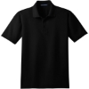 Custom Port Authority Stain-Release Polo. Black
