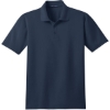 Custom Port Authority Stain-Release Polo. Navy Blue