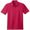 Custom Port Authority Stain-Release Polo. Red
