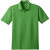 Custom Port Authority Stain-Release Polo. Vine Green