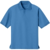 Custom Port Authority Dry Zone Ottoman Polo. Blue Lake