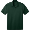 Custom Port Authority Silk Touch Performance Polo. Dark Green