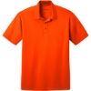 Custom Port Authority Silk Touch Performance Polo. Neon Orange