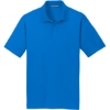 Custom Port Authority Rapid Dry Mesh Polo. Sky Diver Blue