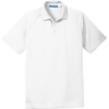 Custom Port Authority Crossover Raglan Polo. White