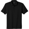 Custom Port Authority EZPerformance Pique Polo. Black