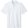 Custom Port Authority Plaited Pique Polo White