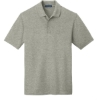 Custom Port Authority EZCotton Polo. Oxford Heather Gray
