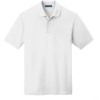 Custom Port Authority EZCotton Polo. White