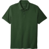 Custom Port Authority SuperPro React Polo. Dark Green