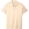 Custom Port Authority SuperPro React Polo. Ecru Beige