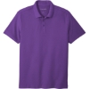Custom Port Authority SuperPro React Polo. Purple