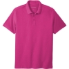 Custom Port Authority SuperPro React Polo. WildBerry