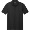 Custom Port Authority Fine Pique Blend Polo Black Heather