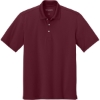 Custom Port Authority Dry Zone Stain-Release Grid Polo Club Burgundy Red