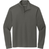 Custom Port Authority C-FREE Snag-Proof 1/4-Zip GreySteel