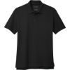 Custom Port Authority C-FREE Cotton Blend Pique Polo Black