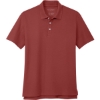 Custom Port Authority C-FREE Cotton Blend Pique Polo Garnet Red