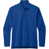 Custom Port Authority C-FREE Double Knit 1/4-Zip True Royal Blue