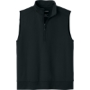 Custom Port Authority C-FREE Double Knit 1/4-Zip Vest Deep Black