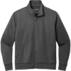 Custom Port Authority C-FREE Double Knit Full-Zip Gray Steel Heather