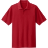 Custom Port & Co Core Blend Pique Polo. Red