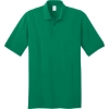 Custom Port & Co Tall Core Blend Jersey Knit Polo. Kelly Green