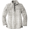 Custom Port Authority Womens Cozy 1/4-Zip Fleece Grey Hthr
