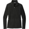 Custom Port Authority Womens Accord Microfleece Jacket Black